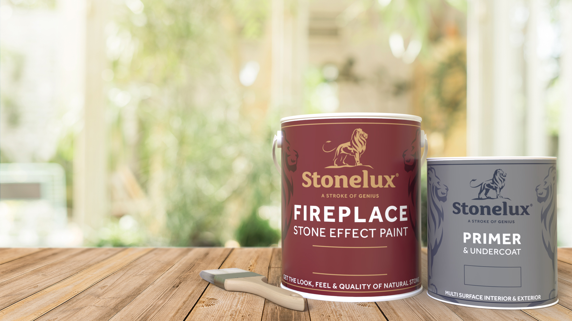 Fireplace Paint Stonelux Paints   Fireplace 1litre 100 